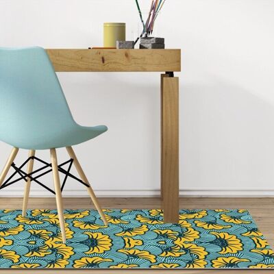 WAX Curry vinyl rug 65x180cm