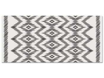 Tapis vinyle IKAT Gris 60x100cm 6