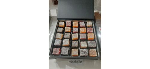 Coffret luxe pâtes de fruits