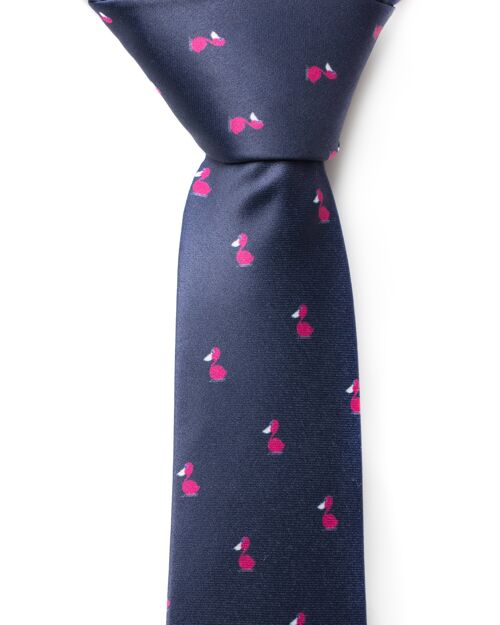 Pelicans Blue Tie | Recycled Polyester GRS