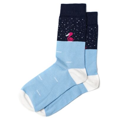 Pelicans Light Blue Socks | GOTS Organic cotton| MIL