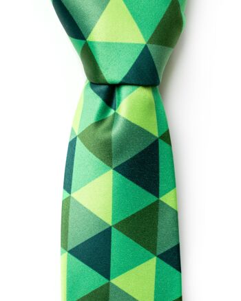 Ensemble cravate, chaussettes et pince à cravate - Rhombus | MIL Maigre 4
