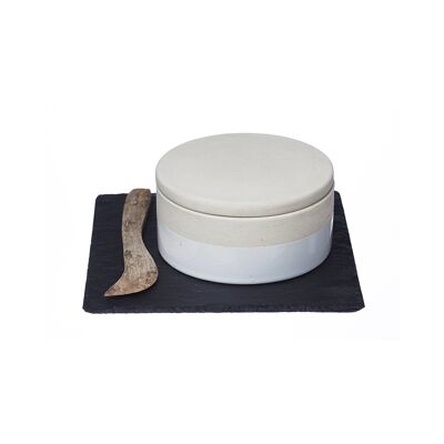 Stoneware Gourmet Cheese Baker