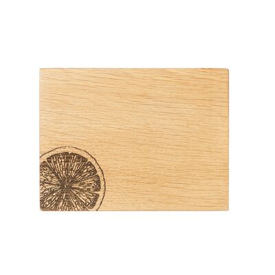 Oak Citrus Chopping Board 19cm by Scottish Made