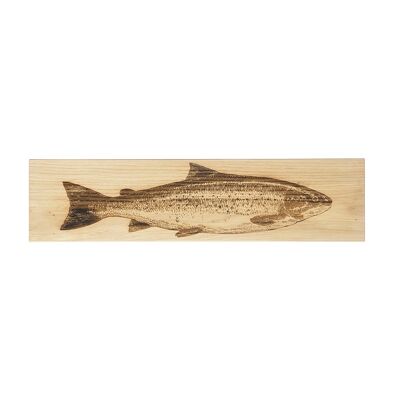 Oak Salmon Large Serving Platter by Scottish Made