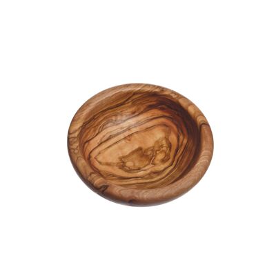 Small Round Olive Wood Dipping Bowl