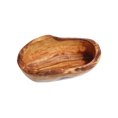 Rustic Olive Wood Serving Bowl - 14cm