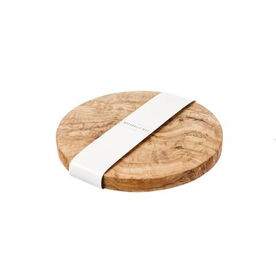 Round Olive Wood Chopping Board