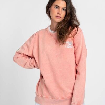 Crewneck Humpier Motros-Naranja Desgastado