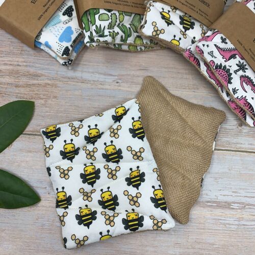 Reusable Dish Sponges / Scrubbers - Bees