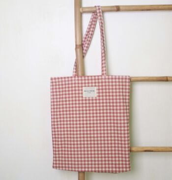 Petit sac Vichy rouge