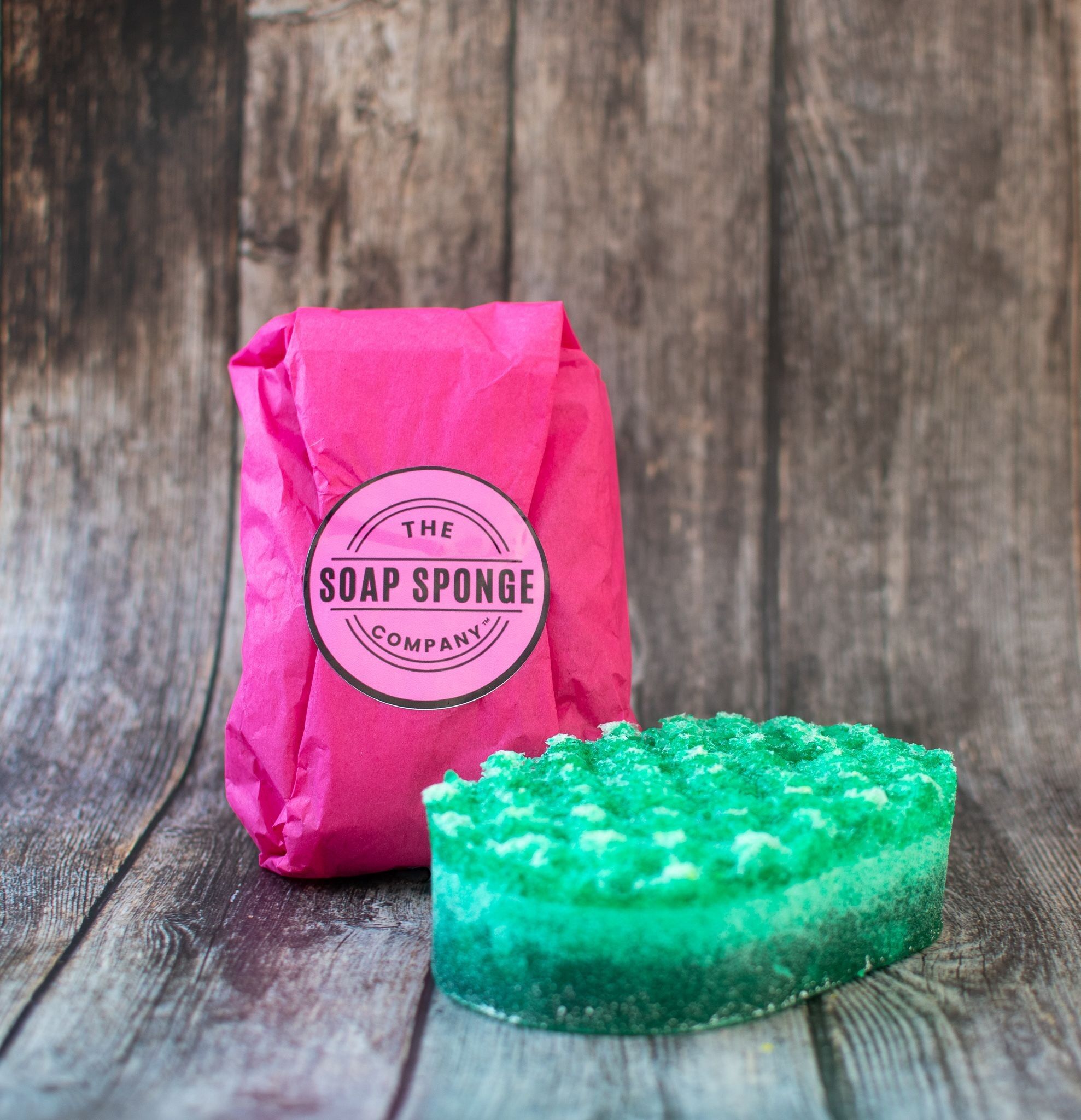 Splendidly Soapy Exfoliating Sponge Mango