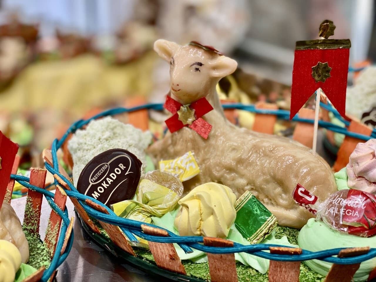 Osterschafe in marzipan_media