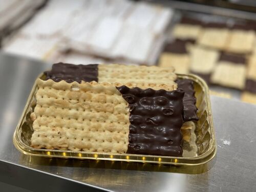 Chiacchiere al forno al cioccolato