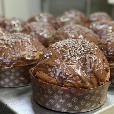 Panettone au chocolat