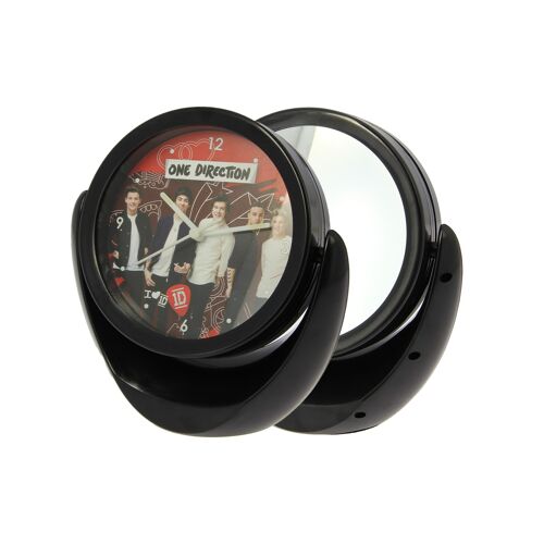 One Direction Swivel Mirror & Clock With Gift Boxed  /limited Edition