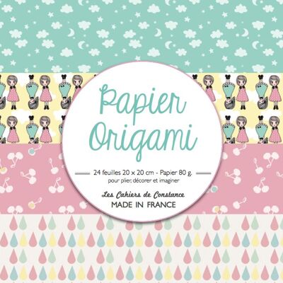 Origami pastel