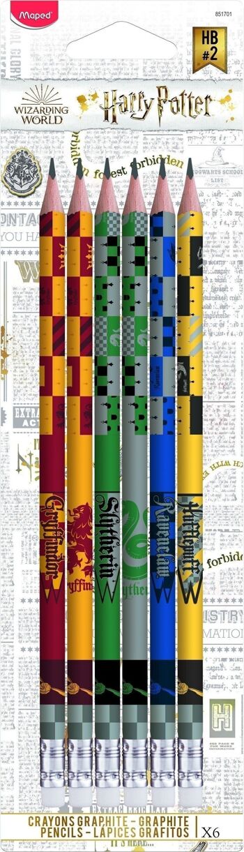 Compra Maped - 6 matite di grafite HB Harry Potter all'ingrosso
