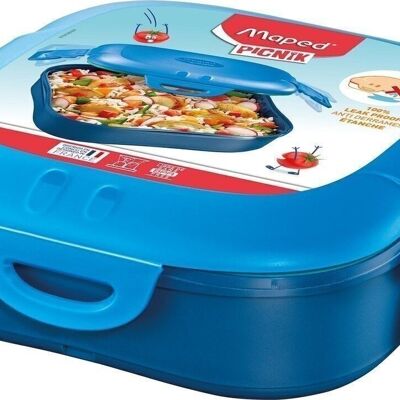 Lunch box with 1 compartment - Maped PICNIK CONCEPT KIDS, color Blue