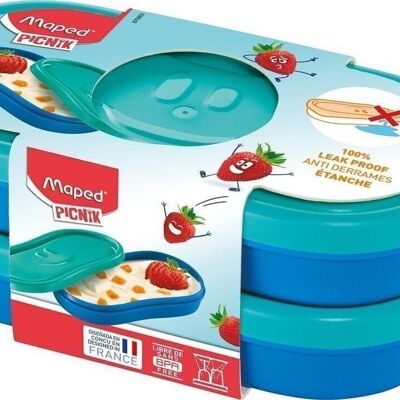 2 Snackboxen - Maped PICNIK CONCEPT KIDS, Farbe Blau