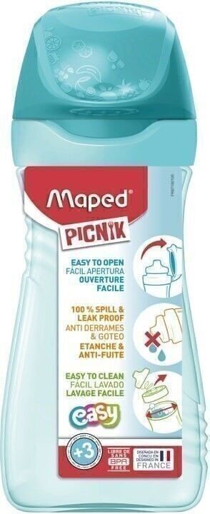 Water bottle 430 ml - Maped PICNIK ORIGINS KIDS, color Turquoise