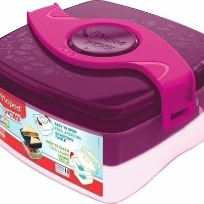 Lunch- und Snackbox MEDIUM - Maped PICNIK ORIGINS KIDS, Farbe Pink