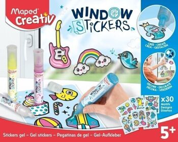 WINDOWS STICKERS - Gel sticker box 4