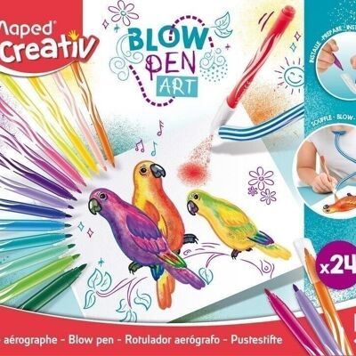 BLOWPEN ART - Box of 24 colors