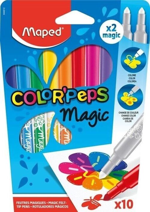 Maped Black'Peps Energy - Crayon à papier - HB - embout gomme