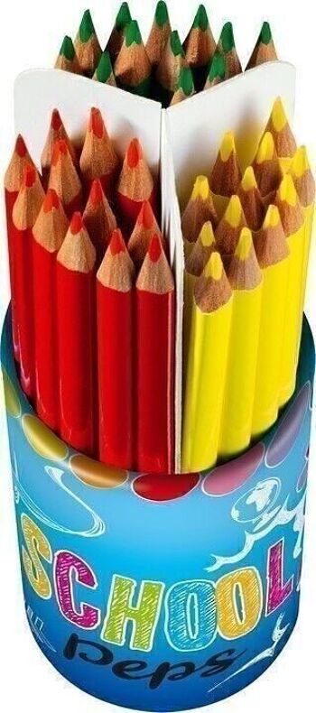 School Pack de 144 crayons de couleur SCHOOL'PEPS 6