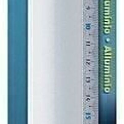 Flat ruler 30 cm - ALUMINUM