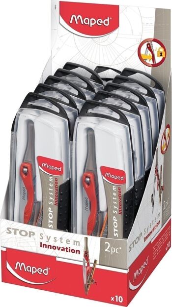 Coffret compas STOP SYSTEM INNOVATION Bague + crayon 4