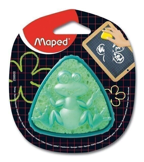 Schwammdose, dreieckige Form, Blister