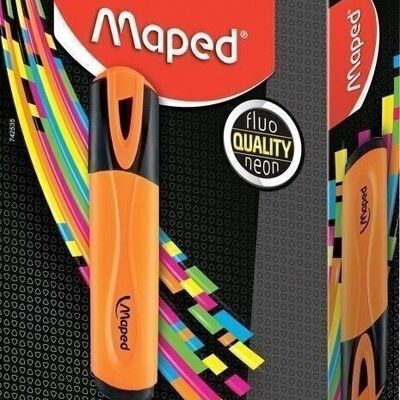 Iluminador FLUO'PEPS CLASSIC Naranja, en caja de 12