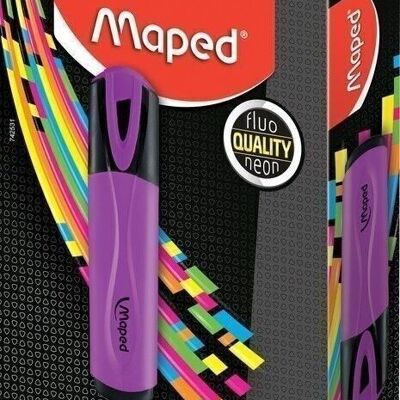 Textmarker FLUO'PEPS CLASSIC Violett, im 12er Karton