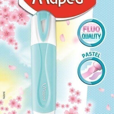 Textmarker FLUO'PEPS CLASSIC PASTEL Blue, im 12er Karton