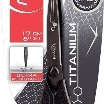 EXPERT TITANIUM scissors 17 cm symmetrical