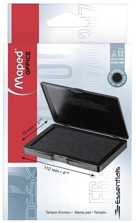 Stempelkissen Schwarz, im Blister