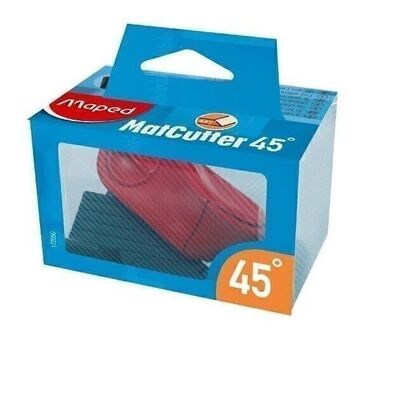 MATCUTTER 45° cutting tool delivered with 5 spare blades