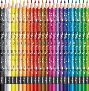 24 crayons de couleur MINI CUTE, en pochette carton 5