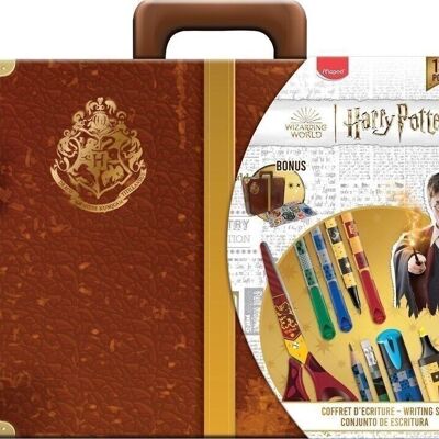 Maped - Caja de escritura navideña para adolescentes de Harry Potter - 13 productos