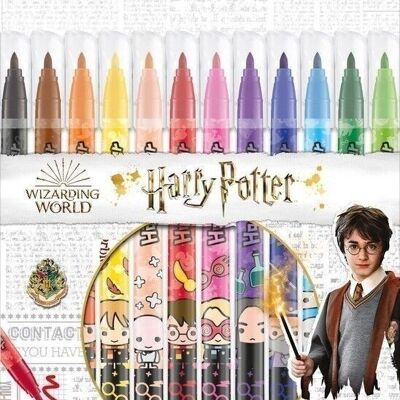 Maped - 12 pennarelli Harry Potter - In custodia di cartone