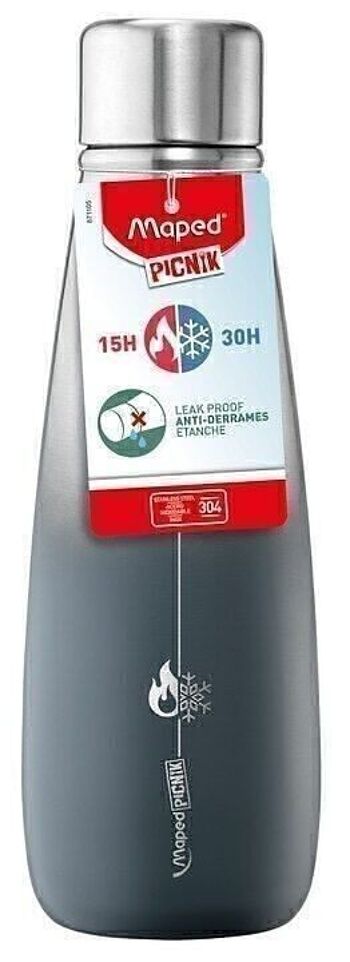 Bouteille isotherme 500 ML - Maped PICNIK CONCEPT ADULTES, coloris Gris 3