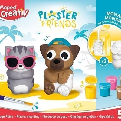 PLASTER FRIENDS - MAPED CREATIV - SUMMER - Activité plâtre