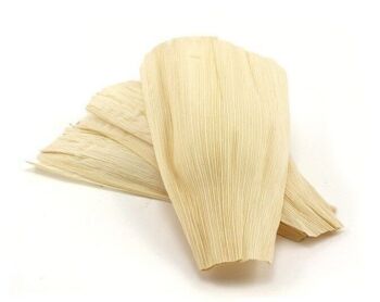 Sachet de 60 feuilles de maïs XL pour tamales 1