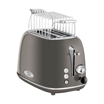 Toaster 2 Slots Vintage Proficook PC-TA 1193 Anthrazit