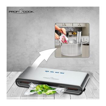 Appareil De Mise Sous Vide Et Soude Sac Inox Proficook PC-VK 1080 3