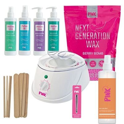 FACE Waxing Set with Next Generation Wax & 450 ml heater