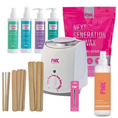 FACE & BODY Waxing Set mit Next Generation Wax & 800 ml Erwärmer