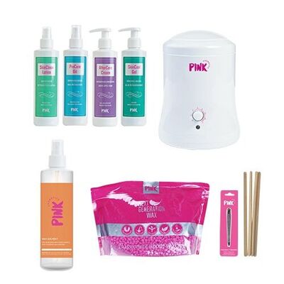 BROW Waxing Set with Next Generation Wax & 200 ml heater
